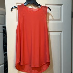 Lululemon sculpt tank, size 12, color Pale Raspberry, gently used